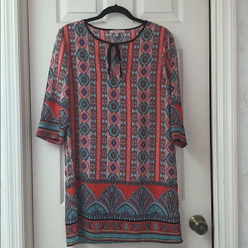 Gibson latimer tunic dress top size S